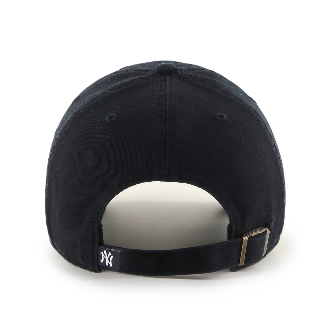 '47 Brand Men's MLB New York Yankees Clean-Up Hat Black - Image 2