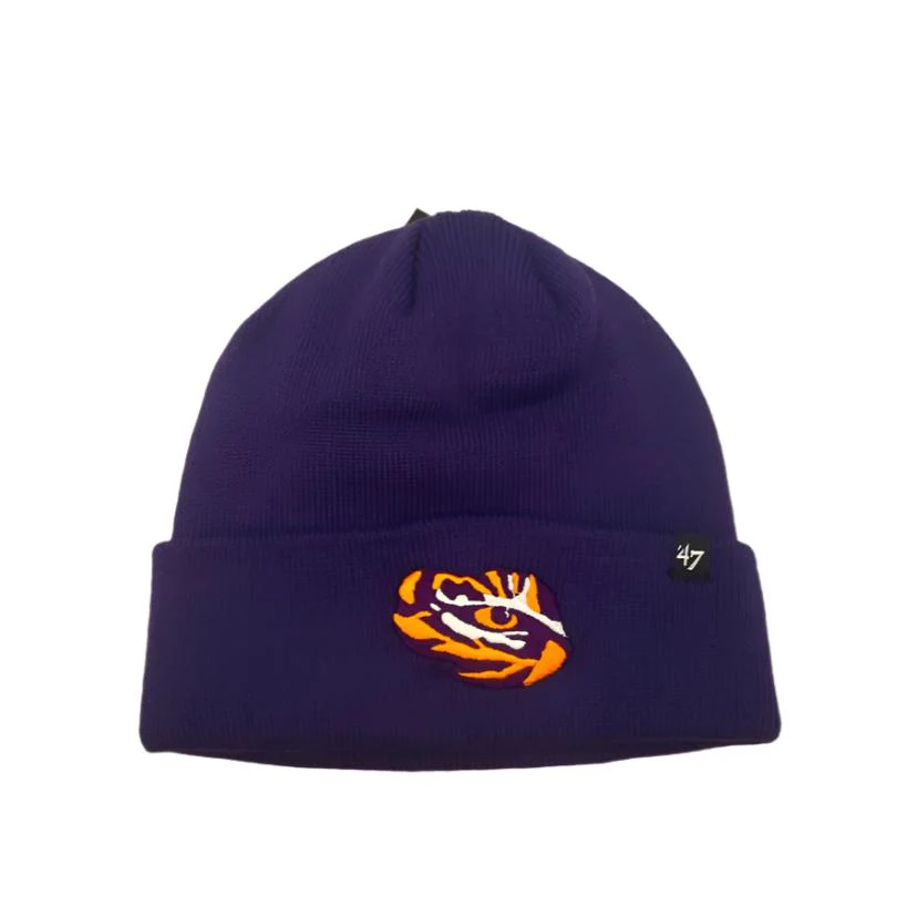 '47 Brand Men's NCAA LSU Tigers Cuffed Knit Toque
