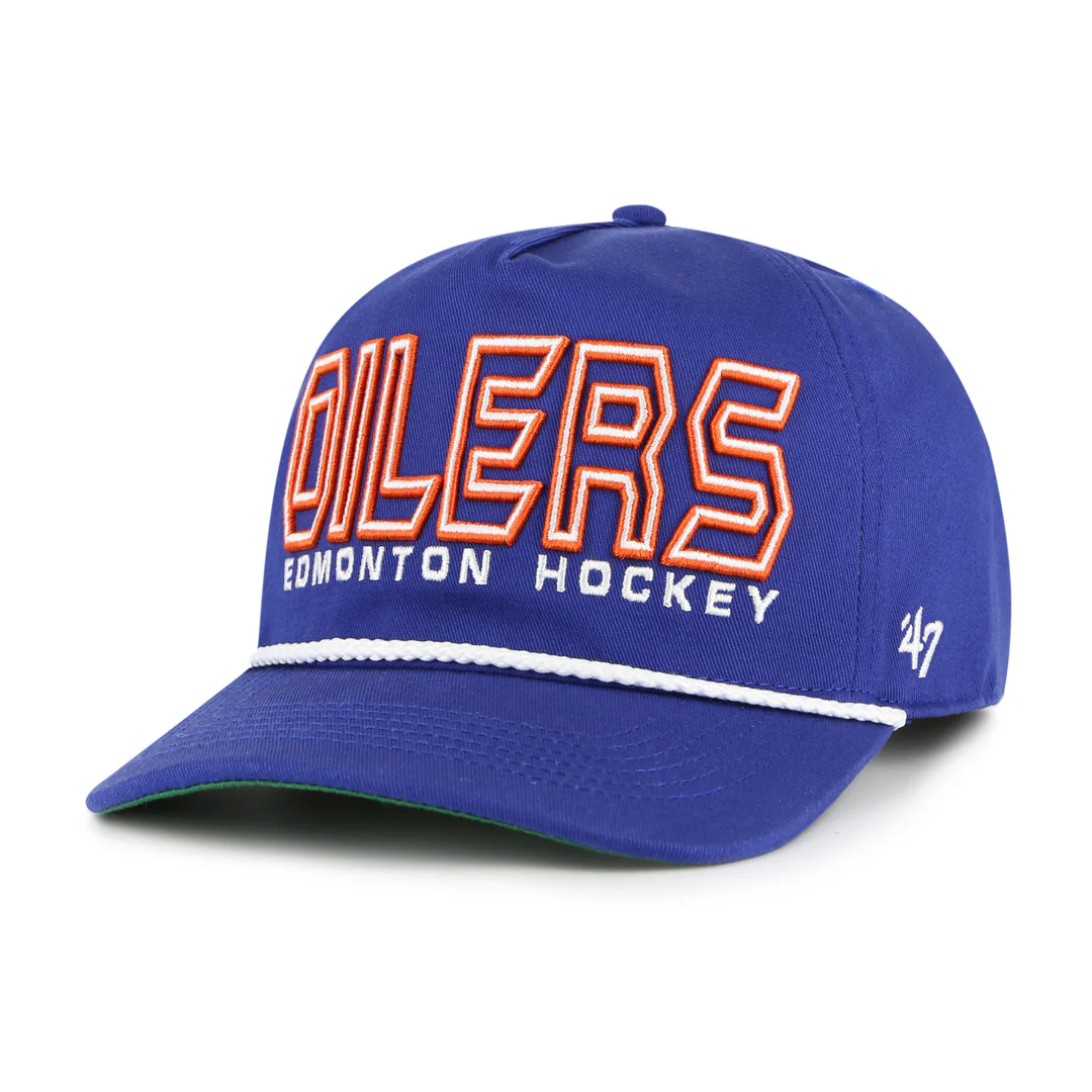 '47 Brand Men's NHL Edmonton Oilers Byline Hitch Hat - Image 3