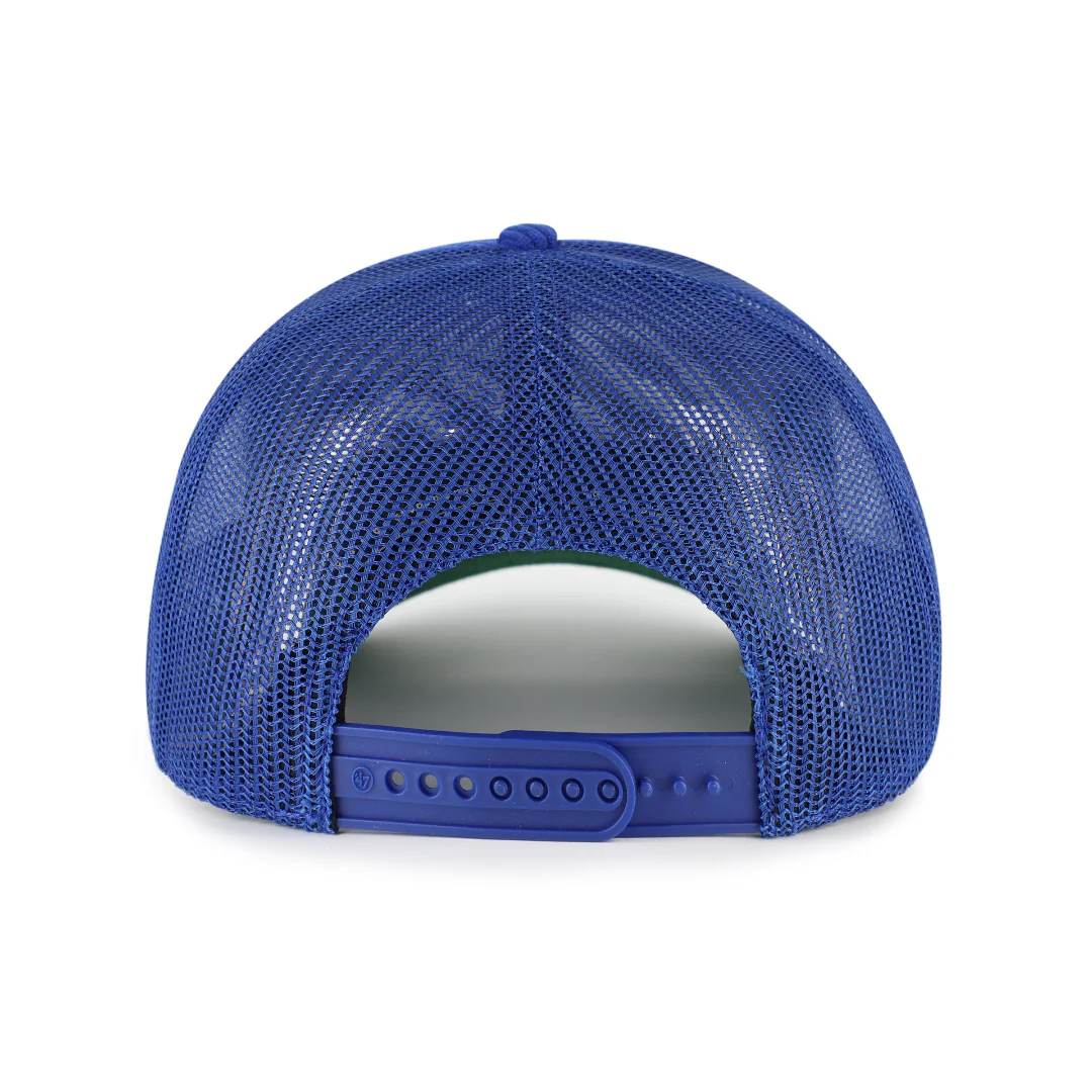 '47 Brand Men's NHL Edmonton Oilers Double Header Mesh Hitch Hat - Image 4