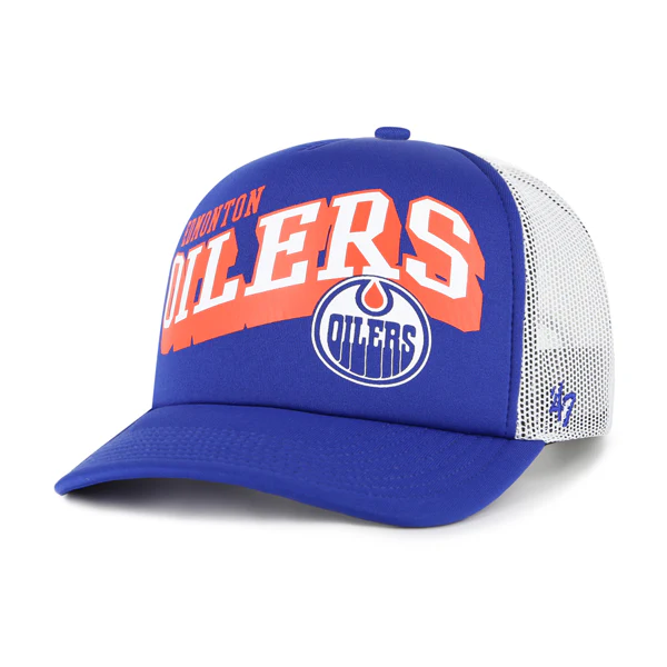 '47 Brand Men's NHL Edmonton Oilers Meander Trucker Hat