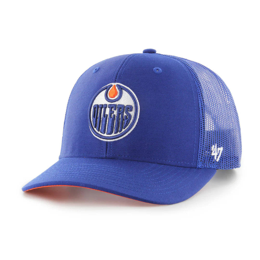 '47 Brand Men's NHL Edmonton Oilers Trucker Hat - Image 3