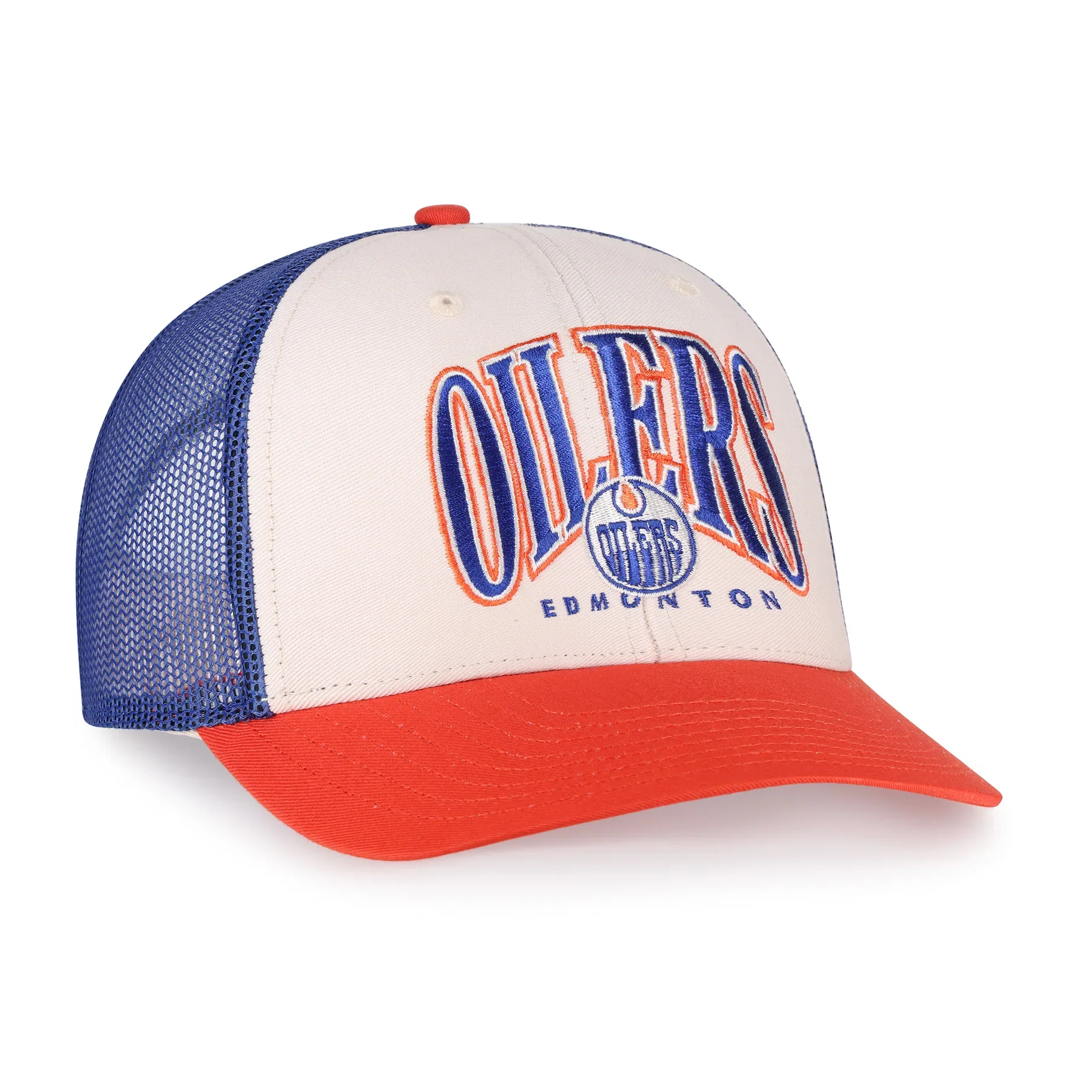 '47 Brand NHL Edmonton Oilers Drawbridge Trucker Cap - Image 2