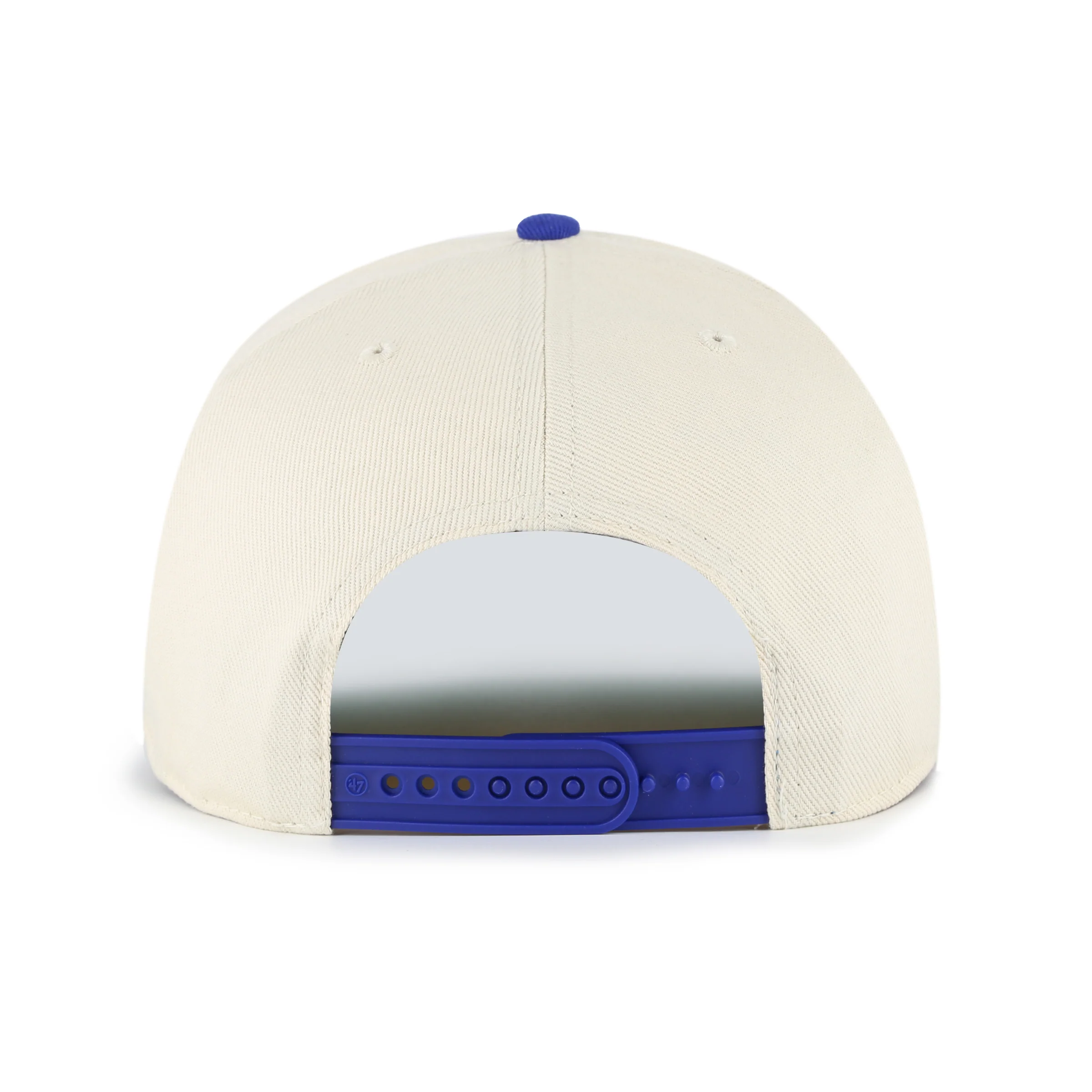 '47 Brand NHL Edmonton Oilers Pomona TT Hitch Cap White/Blue - Image 3