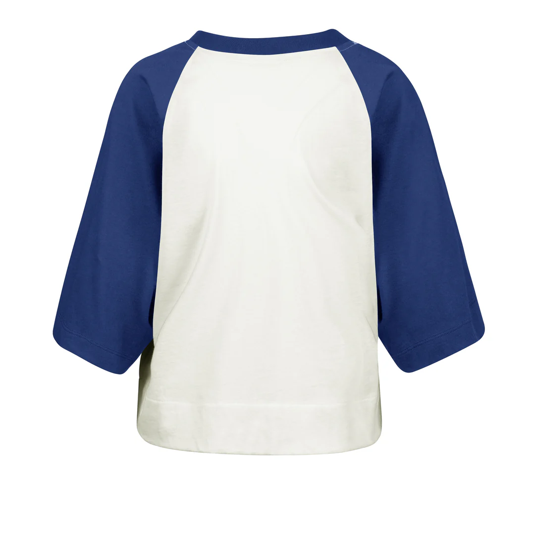 '47 Brand Women's MLB Toronto Blue Jays Infield Shift Crop Shirt - Image 2