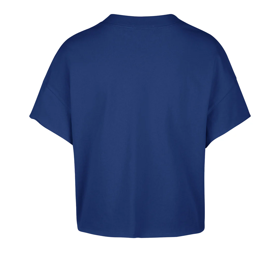 '47 Brand Women's NHL Edmonton Oilers Win Big Crop Shirt - Image 2