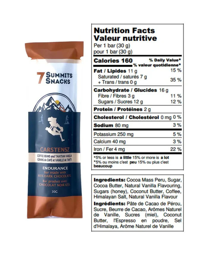 7 Summits Snacks Endurance Bar 30g - Image 10