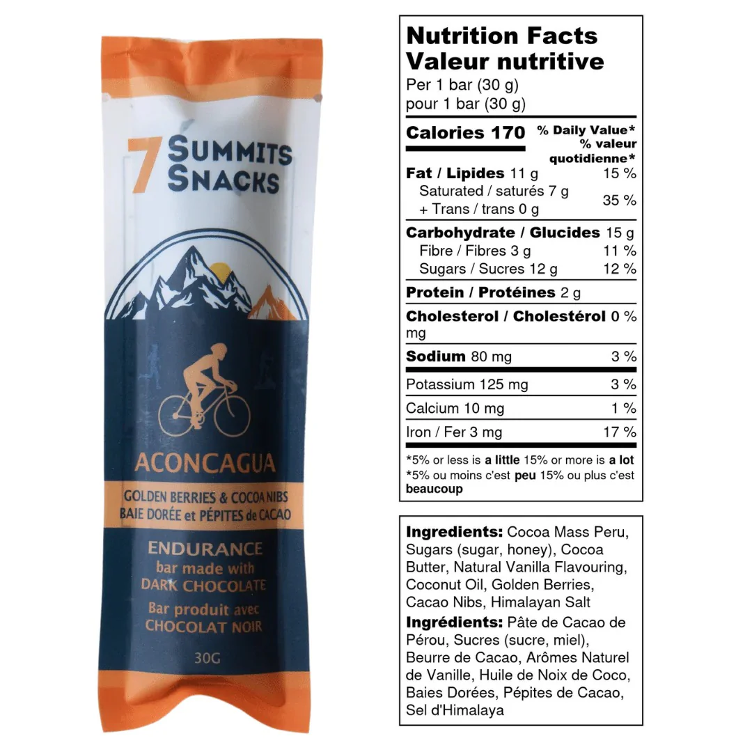 7 Summits Snacks Endurance Bar 30g - Image 4