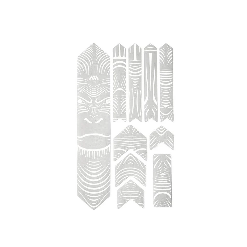 All-Mountain Style White Ape Bike Frame Guard - Image 2