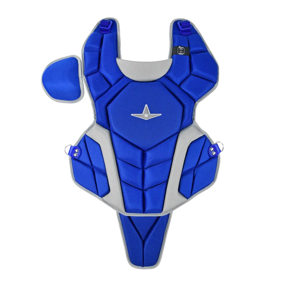 All-Star Intermediate 15.5" Top Star CPCC-TS-1216 NOCSAE Catcher's Chest Protector - Image 4