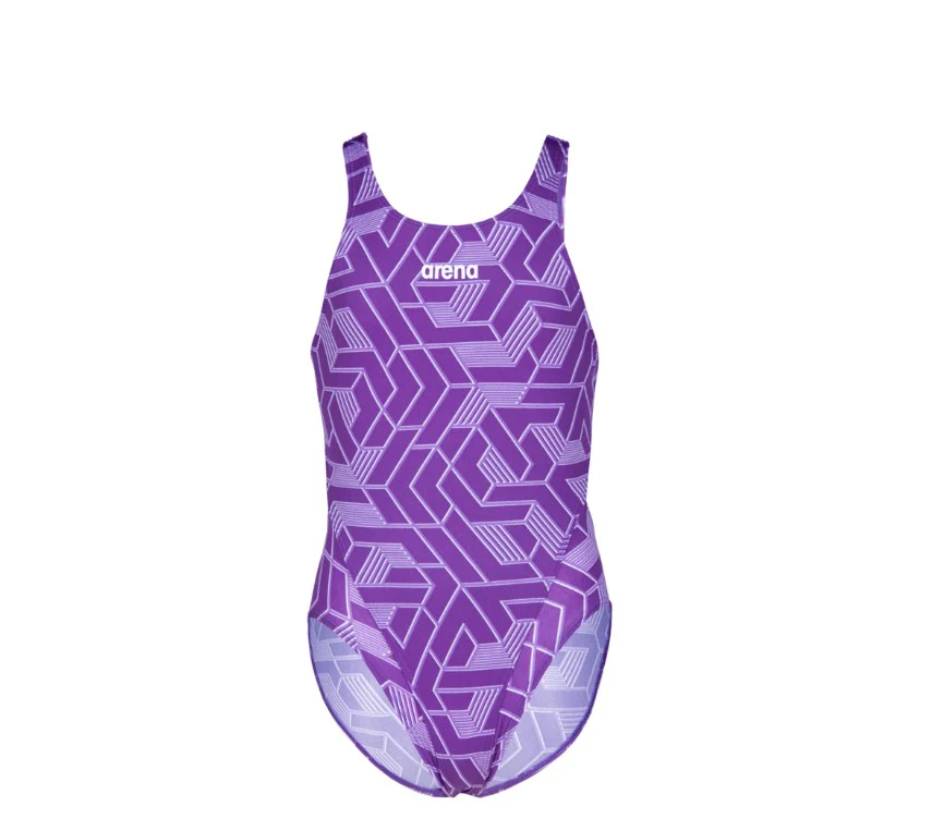 arena Girl's Escape Swim Tech One Piece Swimsuit - Image 3