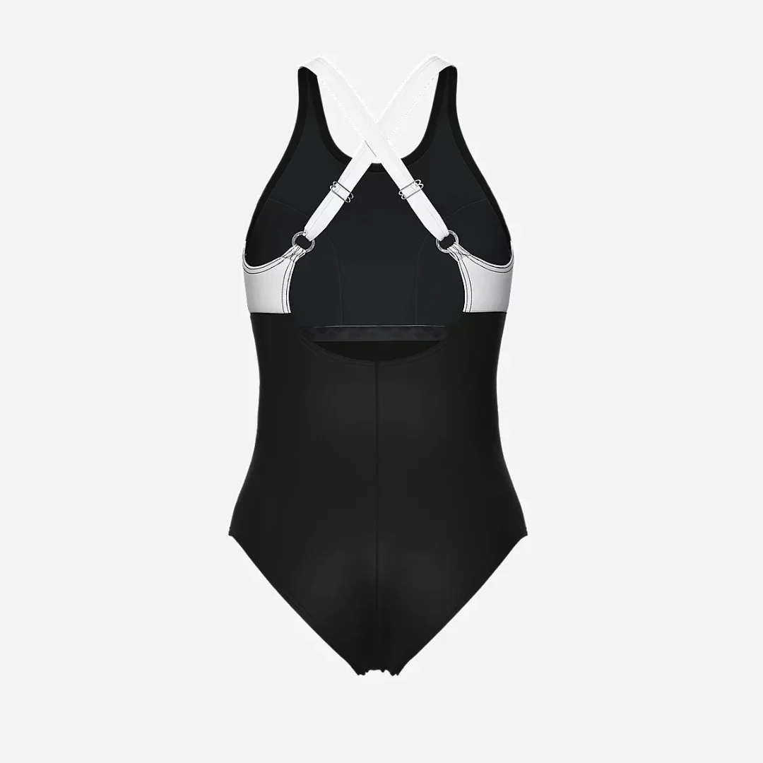 arena Women's Linda Cross Back One Piece Swimsuit - Image 3
