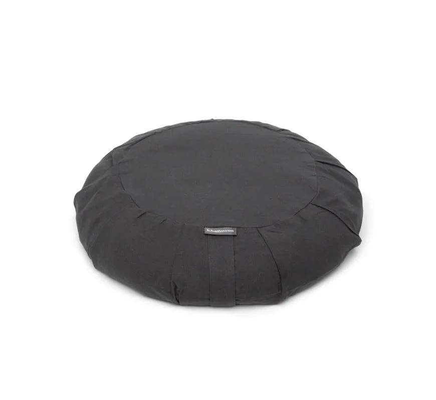 B, Halfmoon Cotton Round Meditation Cushion - Image 2