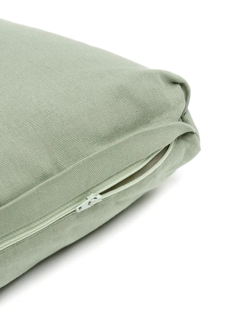 B, Halfmoon Cotton Zabuton Meditation Cushion - Image 4