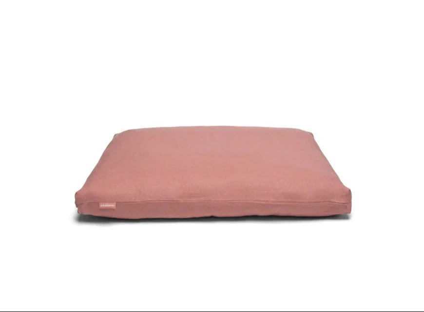B, Halfmoon Linen Zabuton Meditation Cushion - Image 4