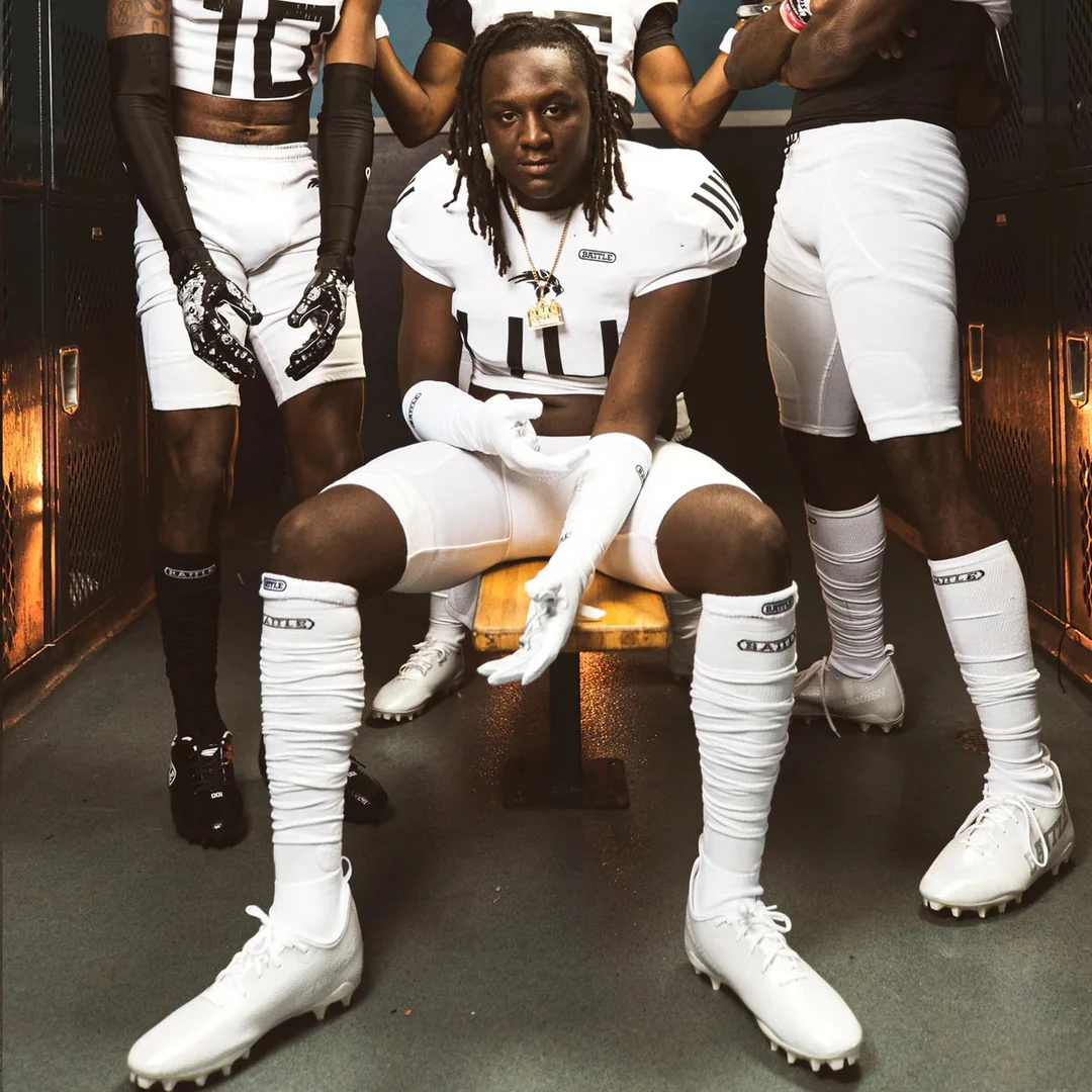 Battle Senior Long Football Socks - Image 6