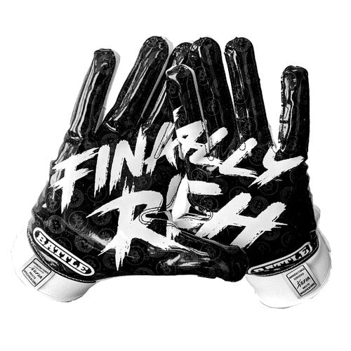 Battle Youth Finally Rich 2.0 Receiver Football Gloves