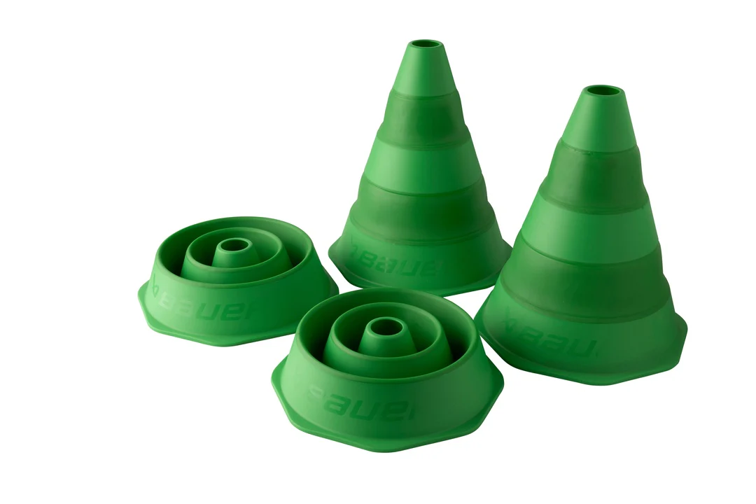 Bauer Collapsible Training Cones 4 pack