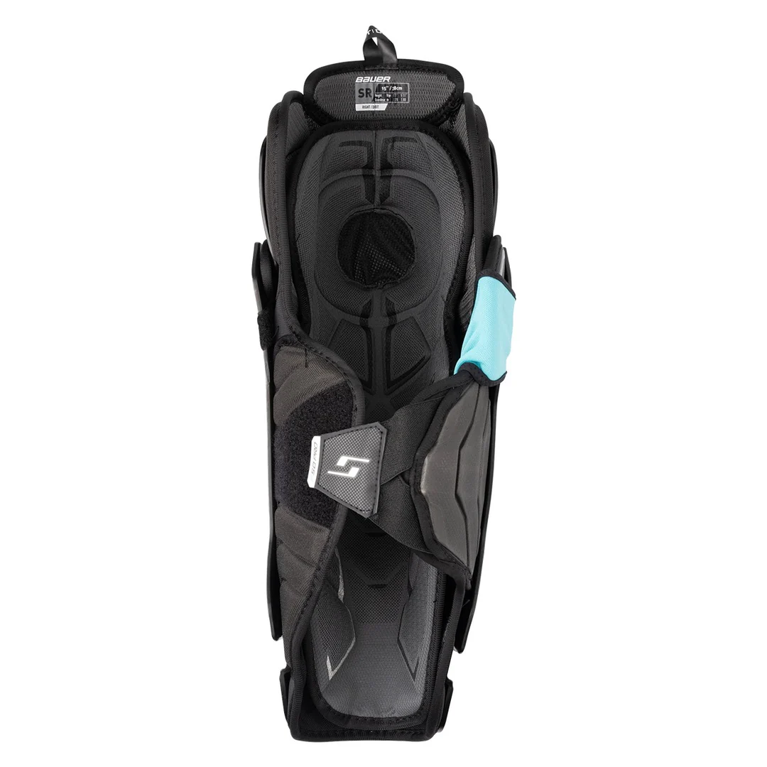 Bauer Intermediate Supreme F50 Pro Hockey Player Shin Guard - Image 3