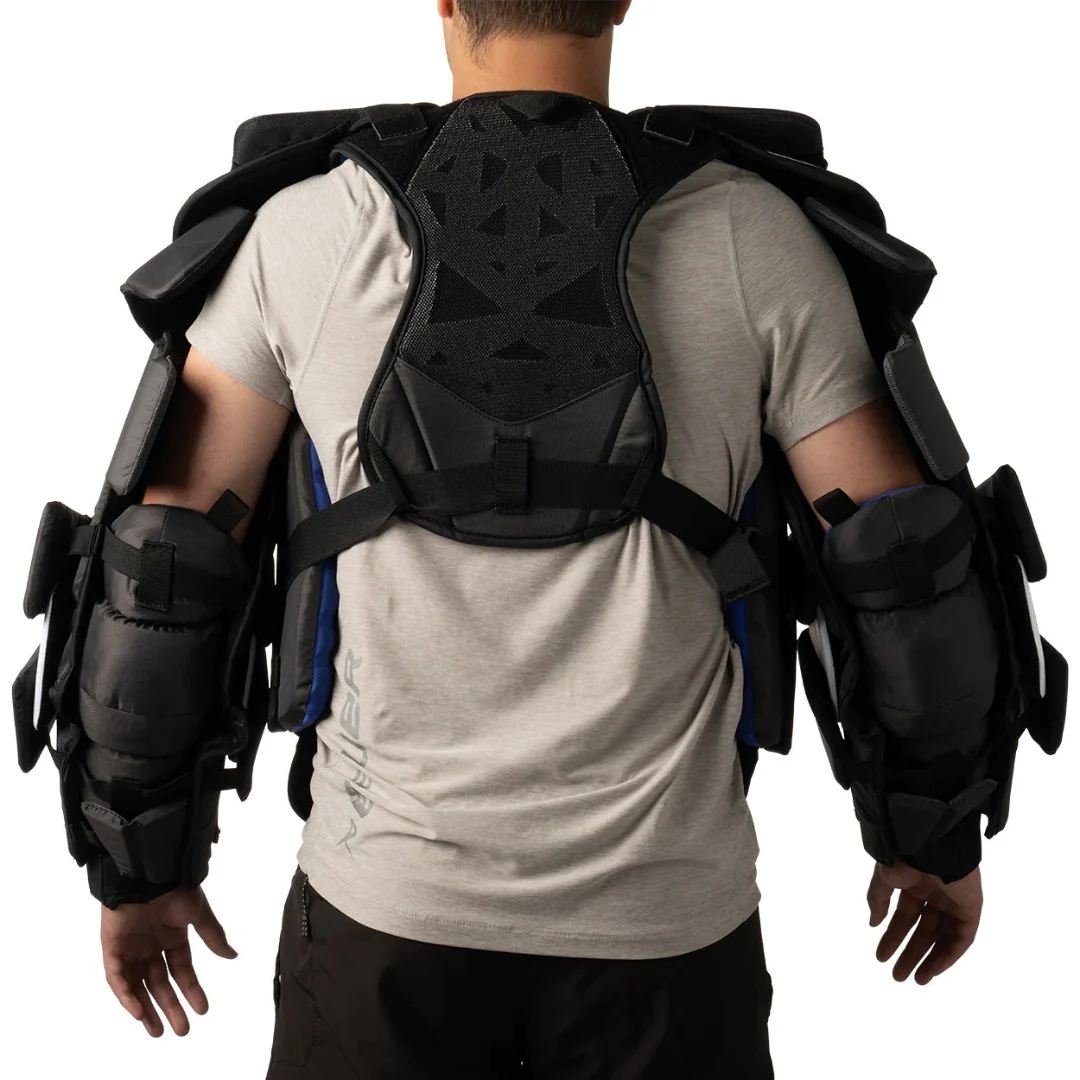 Bauer Intermediate Vapor Flylite Hockey Goalie Chest and Arm Protector - Image 3