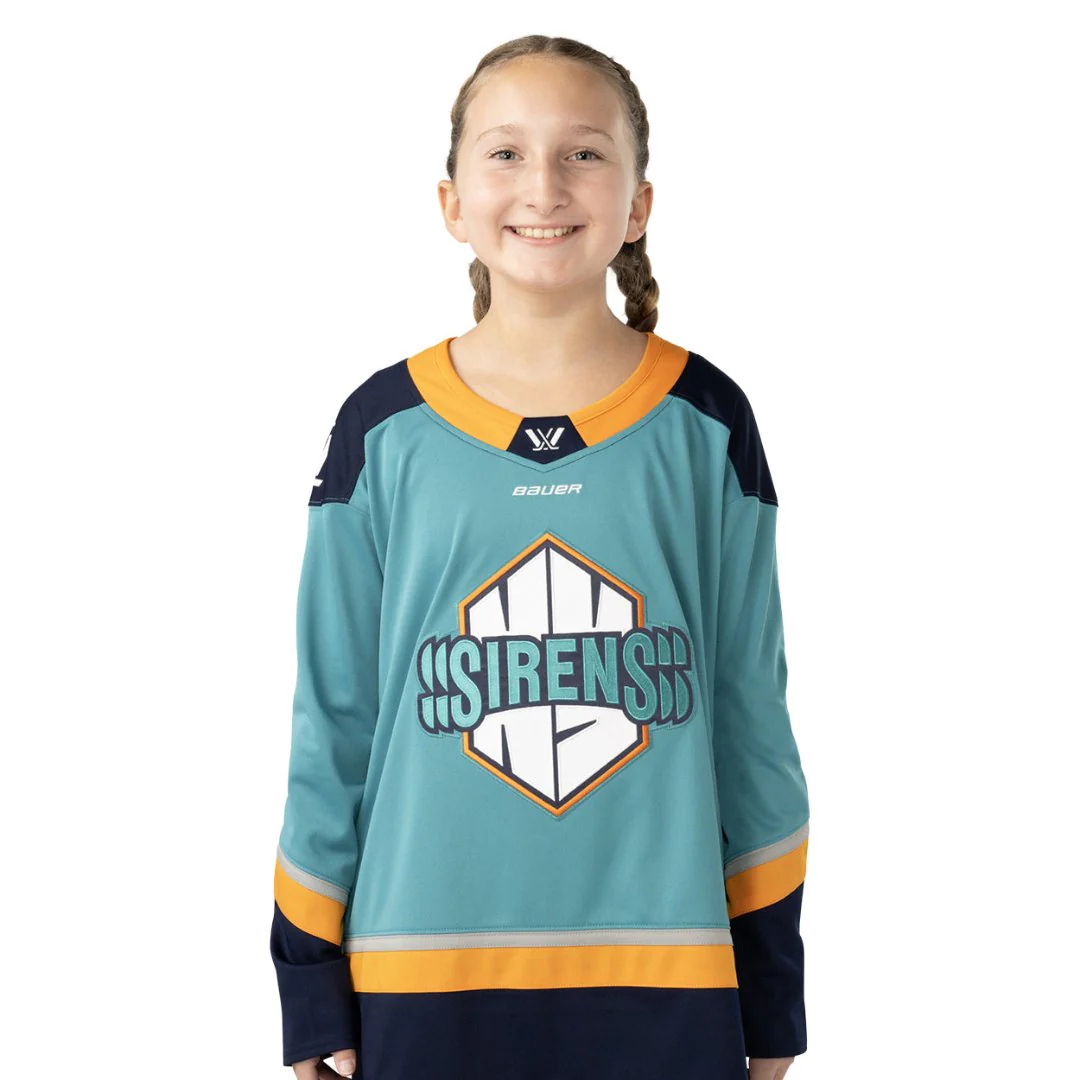 BAUER Junior PWHL New York Sirens Home Jersey