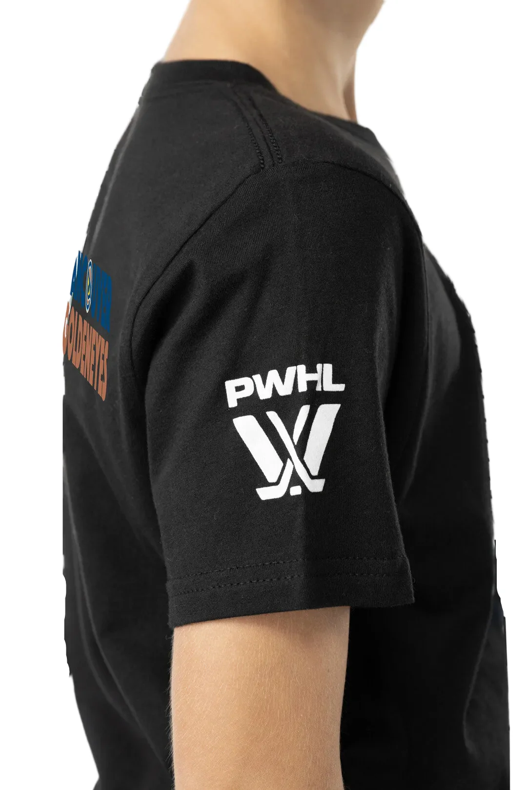 BAUER Junior PWHL Vancouver Goldeneyes T-Shirt - Image 3