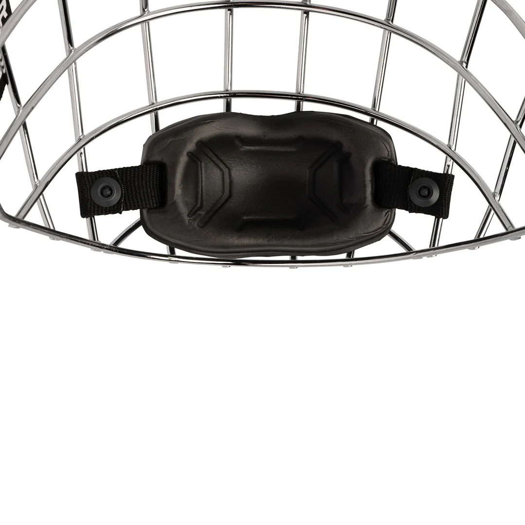 Bauer Senior Contour Chrome Hockey Player Helmet Cage - Image 3