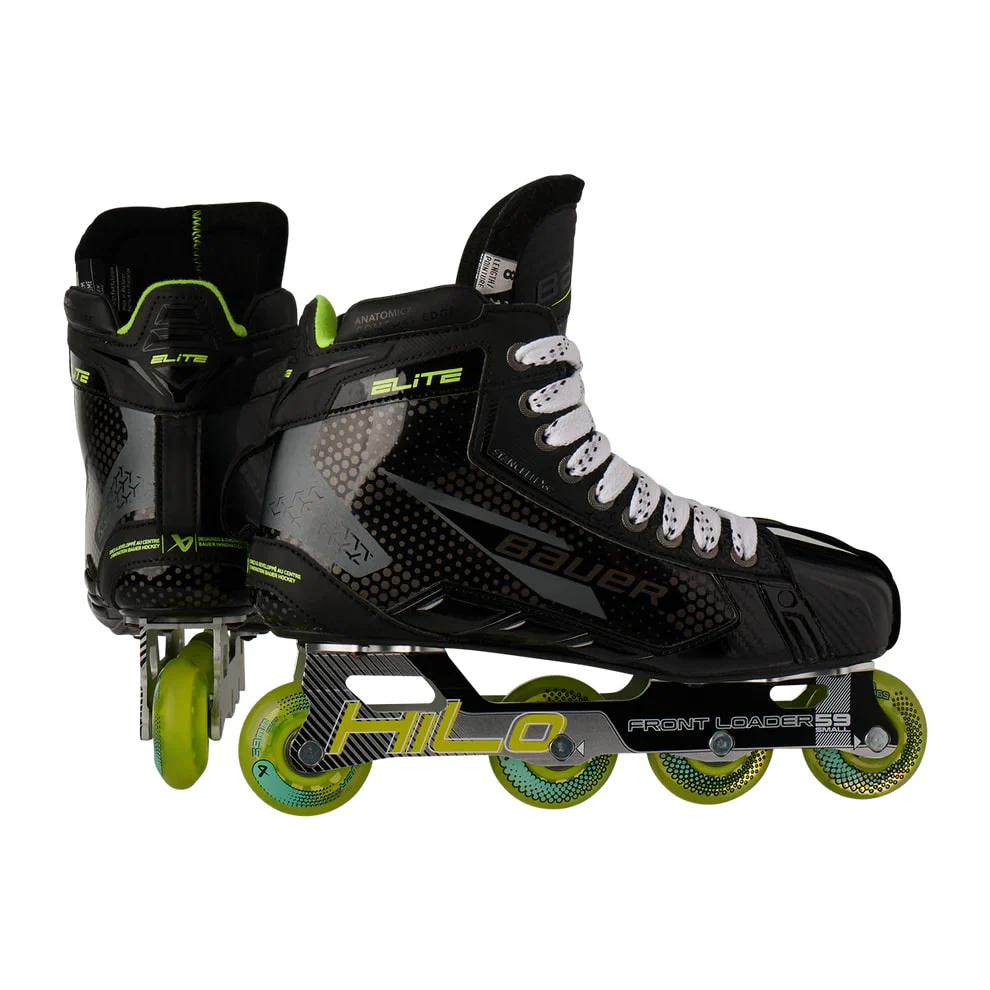 Bauer Senior Elite RH Inline Hockey Goalie Skate