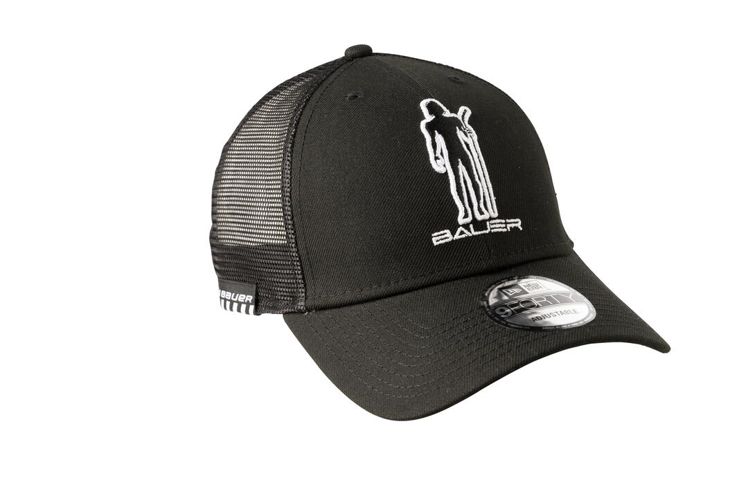 BAUER Senior Hockey Guy 9FORTY Trucker Cap Black