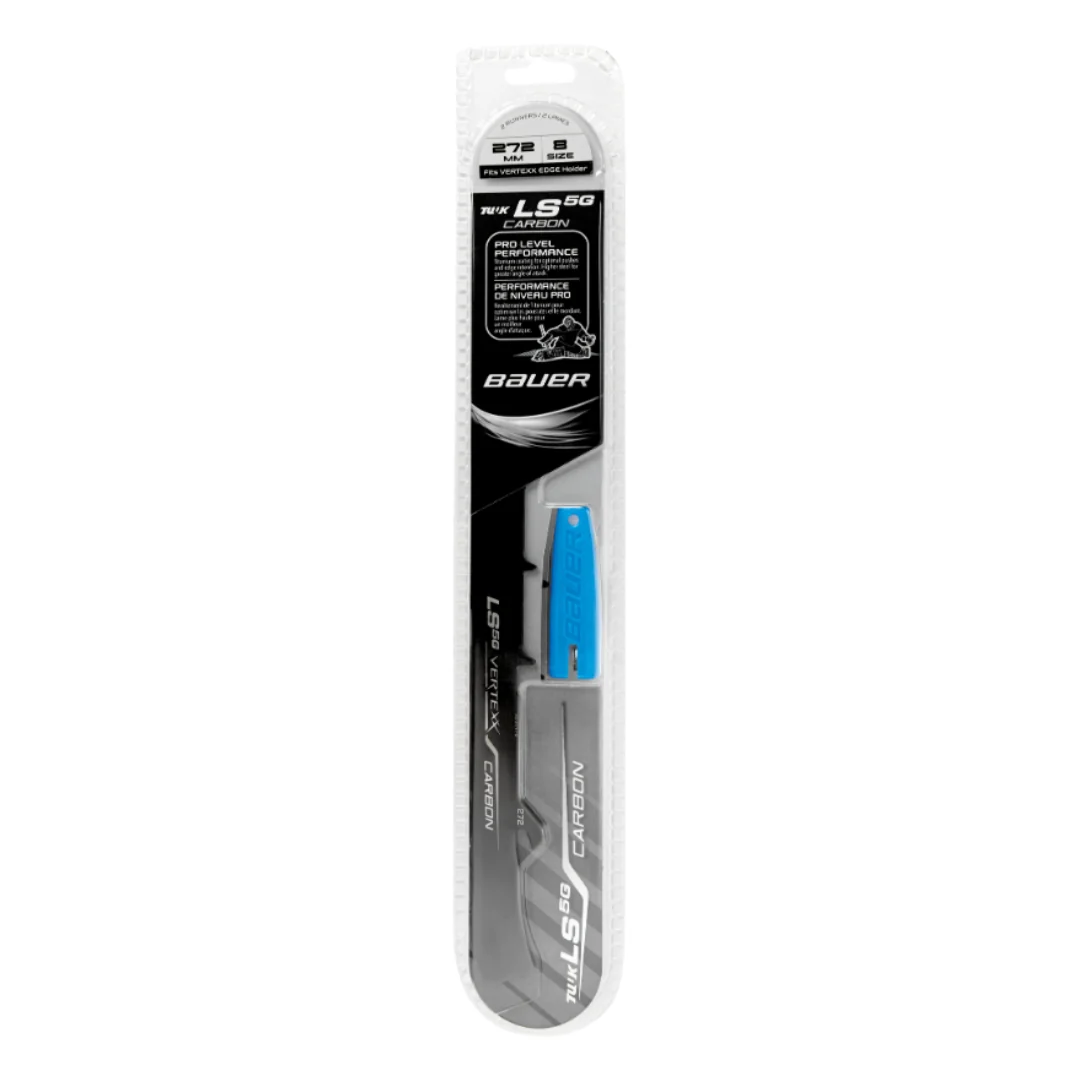 Bauer Senior LS5G 3mm Hockey Goalie Carbon Steel Runners - Image 2