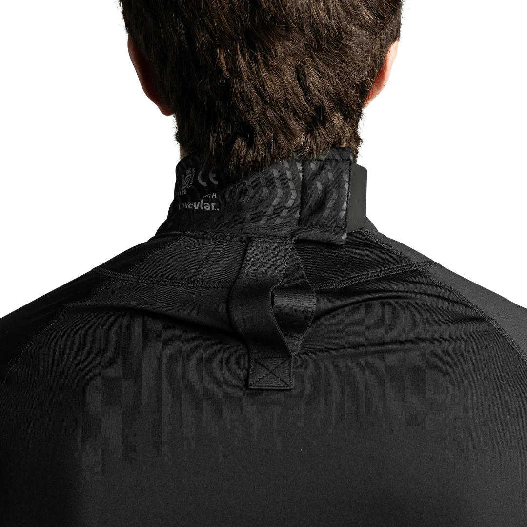 Bauer Senior Neck Protect Hockey Player Long Sleeve Shirt - Image 2
