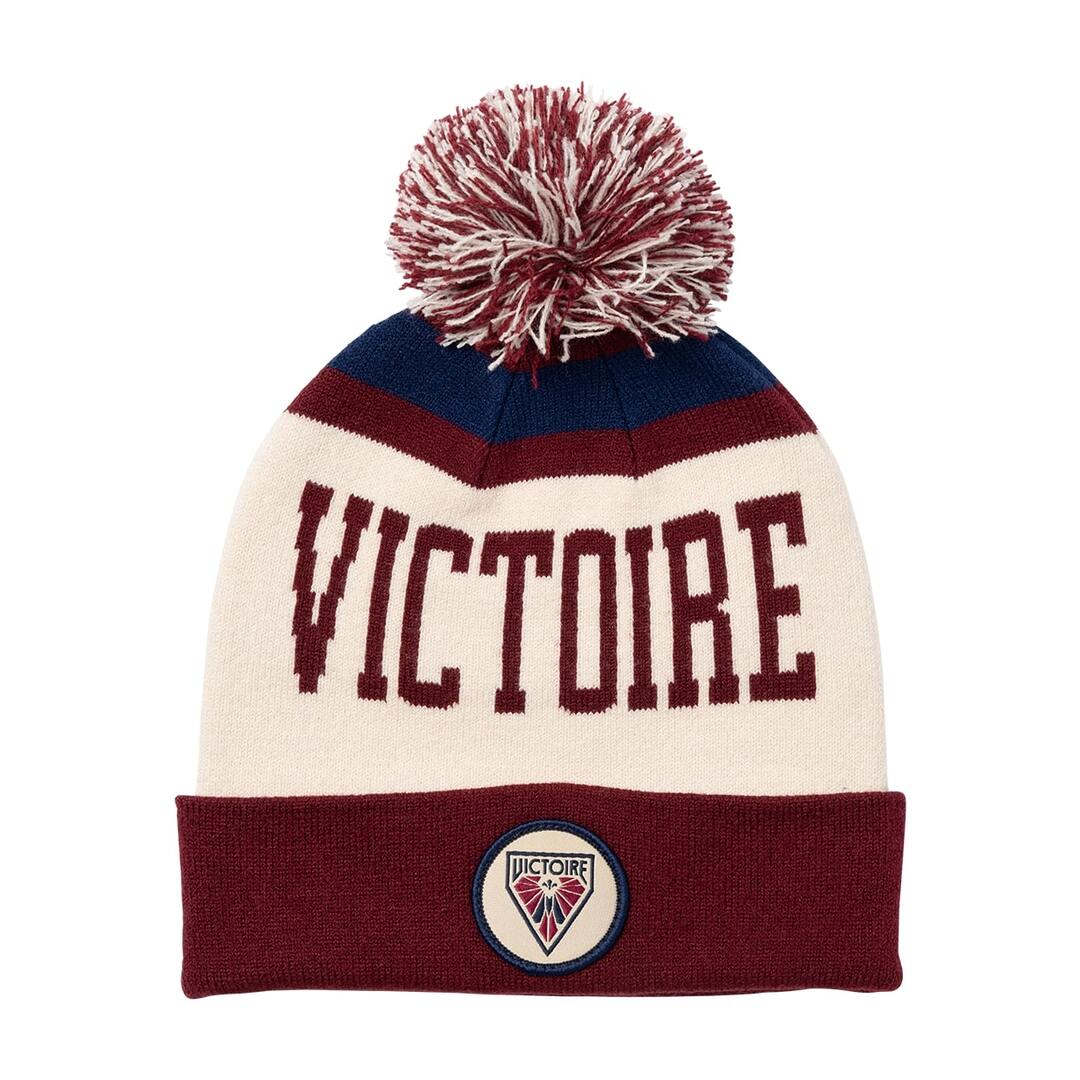 BAUER Senior PWHL Montreal Victoire Patch Cuffed Pom Knit Toque
