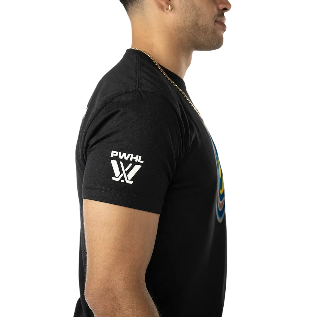 BAUER Senior PWHL Vancouver Goldeneyes T-Shirt - Image 3