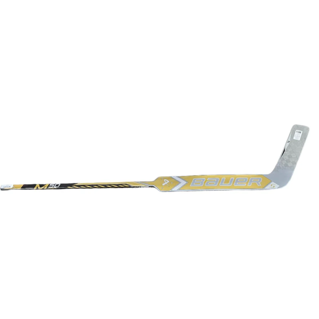 Bauer Senior Supreme M50 Pro Metallic Gold Hockey Goalie Stick