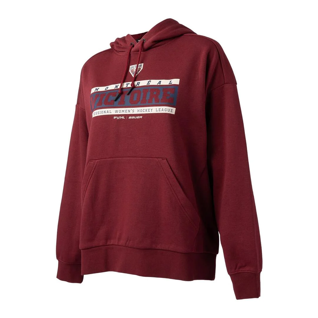 BAUER Women's PWHL Montreal Victoire Pullover Hoodie