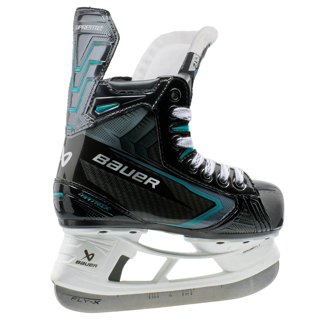 Bauer Youth Supreme Matrix Hockey Player Skates - Image 3