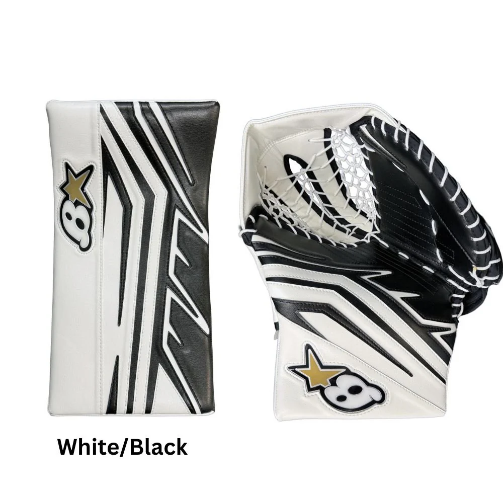 Brian's Intermediate Iconik X2 Hockey Goalie Trapper+Blocker
