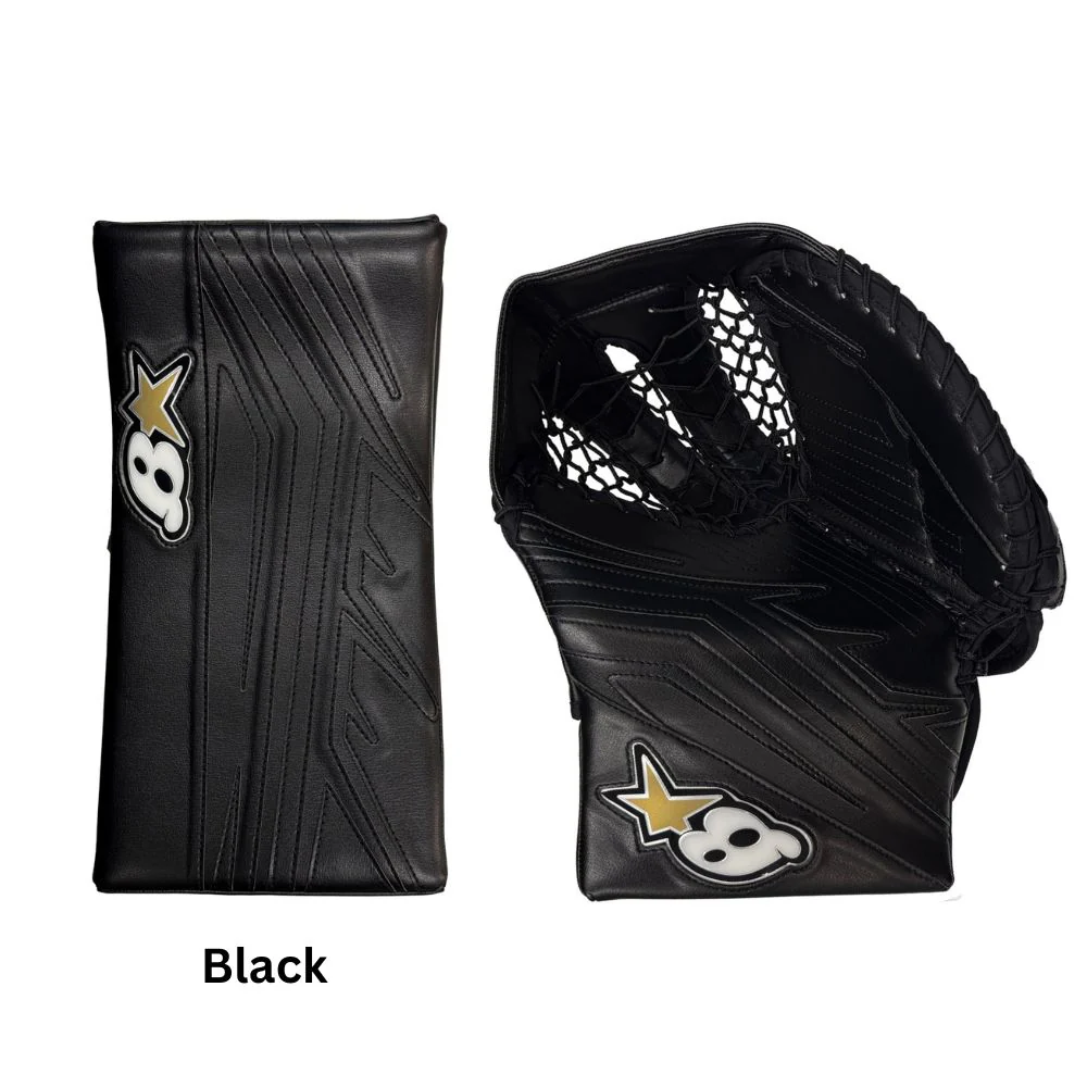 Brian's Intermediate Iconik X2 Hockey Goalie Trapper+Blocker - Image 2