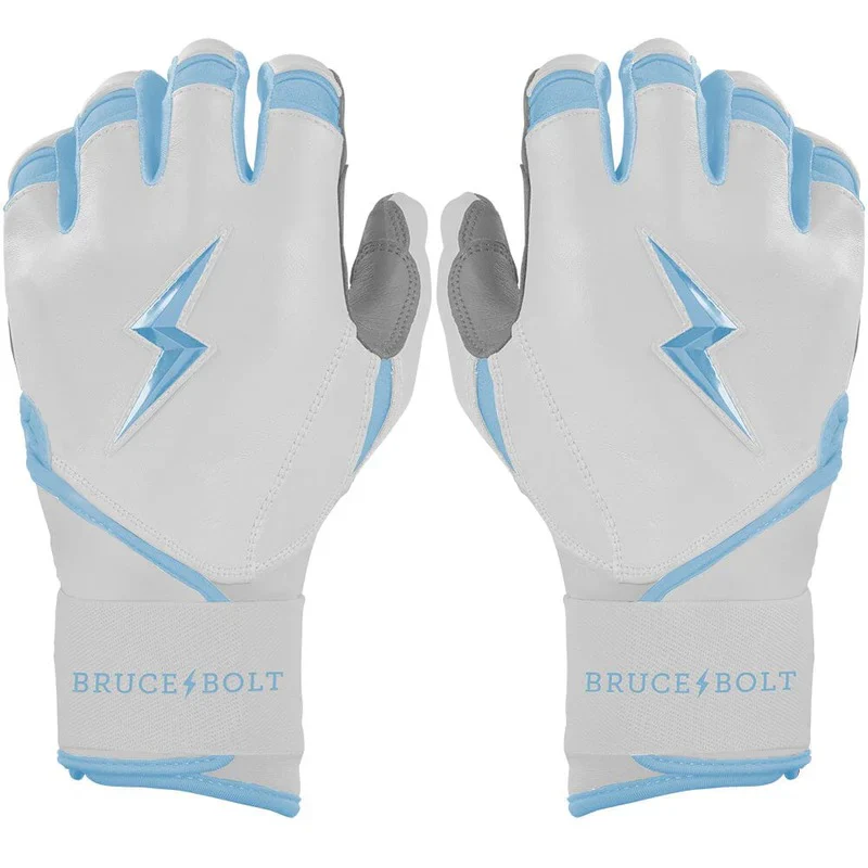 Bruce Bolt Junior Chrome Series Long Cuff Batting Gloves