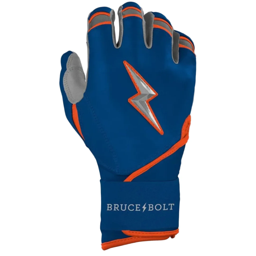 Bruce Bolt Junior Signature Series Long Cuff Batting Gloves - Image 5