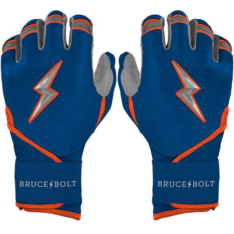 Bruce Bolt Senior Signature Series Long Cuff Batting Gloves - Image 3