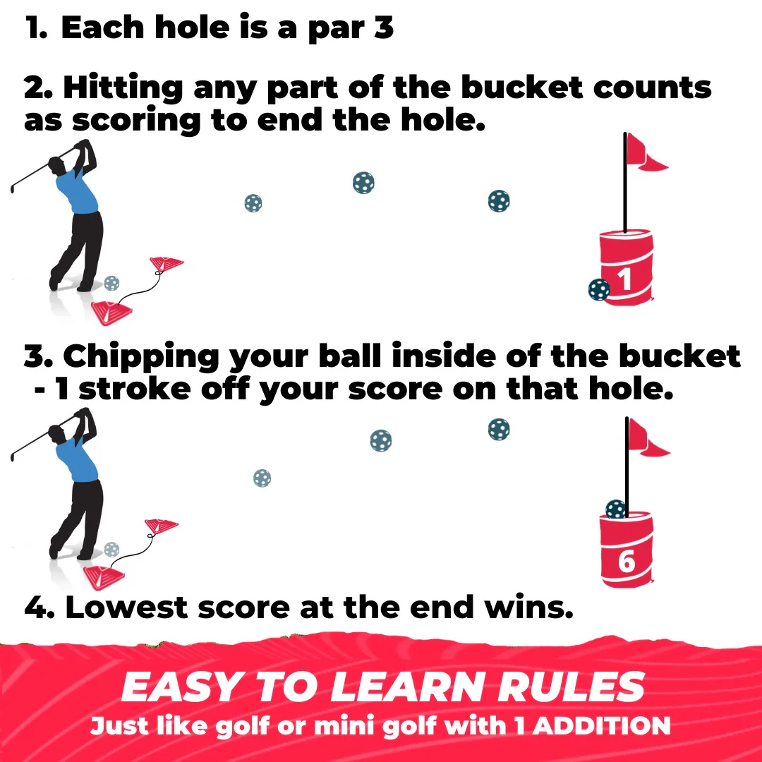 BucketGolf Pro 9 Hole Game - Image 2