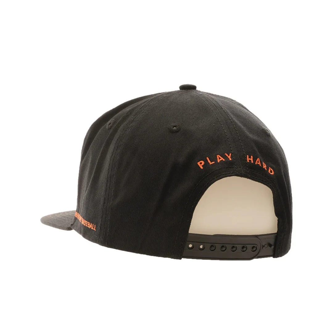 Bush League Back in Black Snapback Hat - Image 3