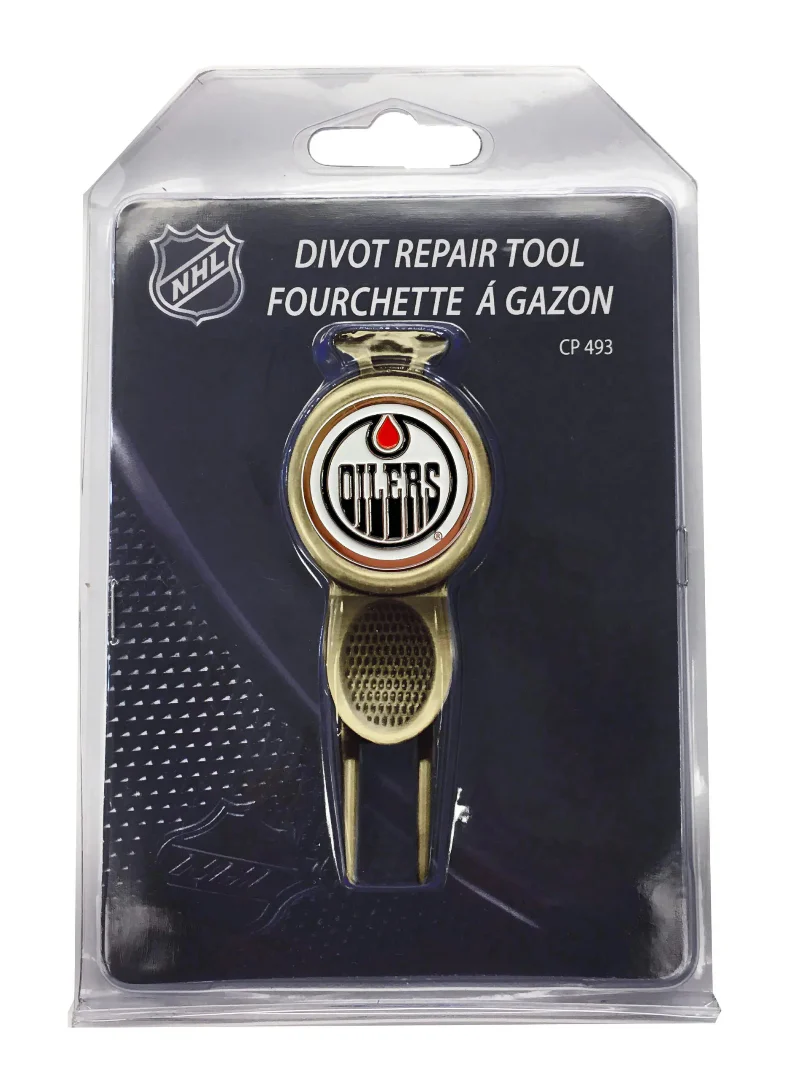 Caddy Pro NHL Edmonton Oilers Golf Divot Tool With Ball Marker