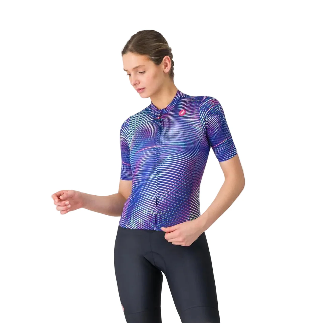Castelli Women's Cosmic Vortex Short Sleeve Bike Jersey
