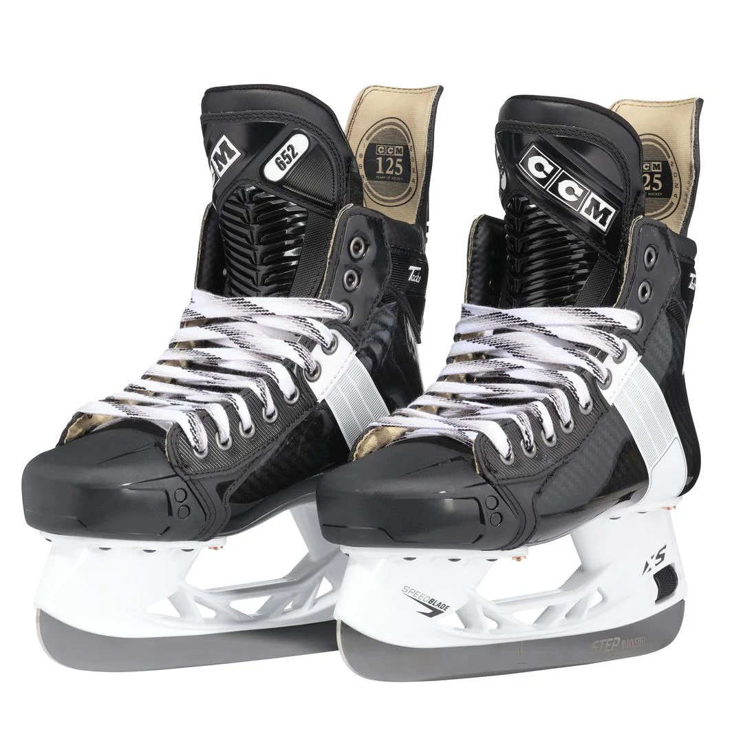 CCM Intermediate Tacks 652 Pro Hockey Player Skate - Image 4