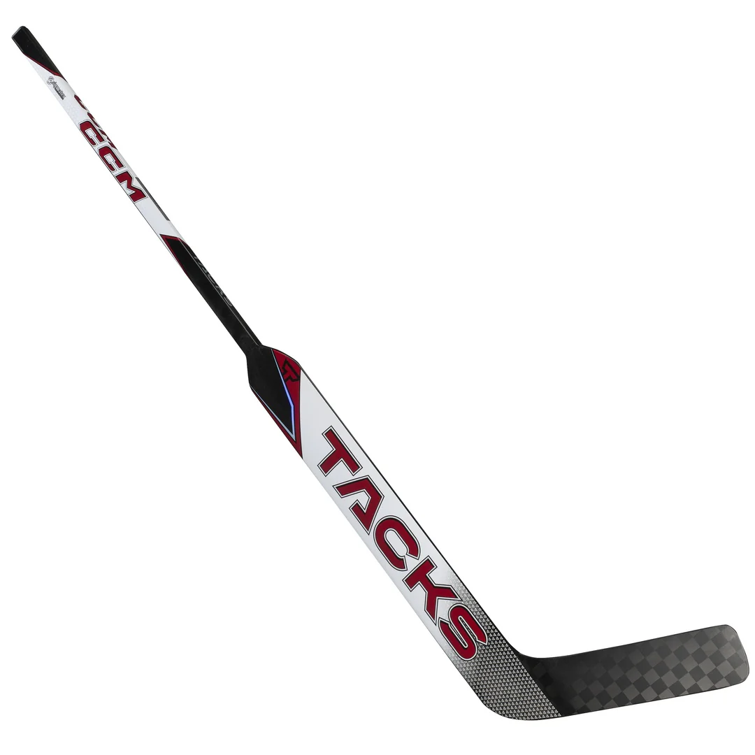 CCM Intermediate Tacks Red Hockey Goalie Stick - Image 3