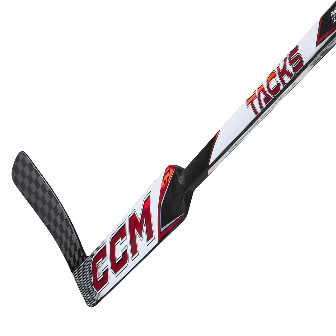 CCM Intermediate Tacks Red Hockey Goalie Stick - Image 4