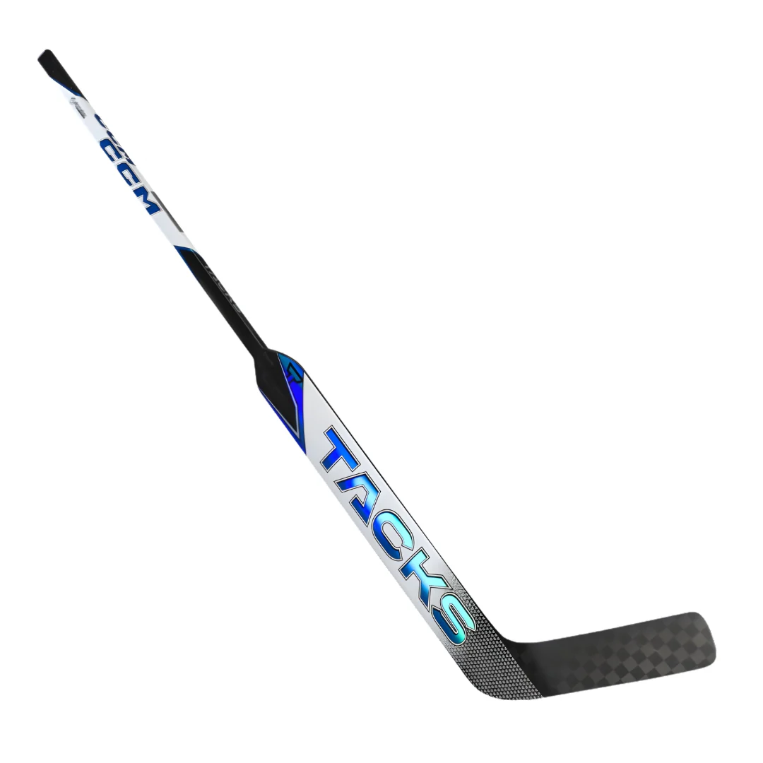 CCM Intermediate Tacks Royal Hockey Goalie Stick - Image 2