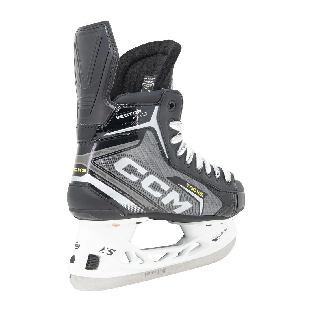 CCM Intermediate Tacks Vector Plus Hockey Player Skate - Image 2